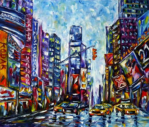 oilpainting, impressionism, cityscape, bigapple, nyc, broadway, cats, 42ndstreet, lesmiserables, thelionking, theproducers