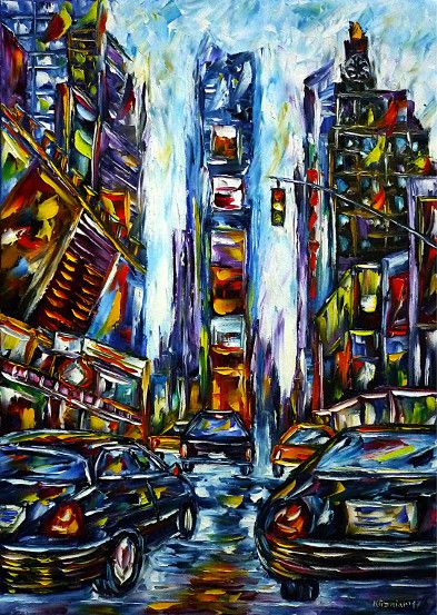 oilpainting, impressionism, cityscape, bigapple, nyc, broadway, cats, 42ndstreet, lesmiserables, thelionking, theproducers