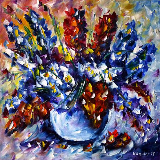 oilpainting, impressionism, flowers, bouquet, stilllife, flowersinvase, flowerpainting