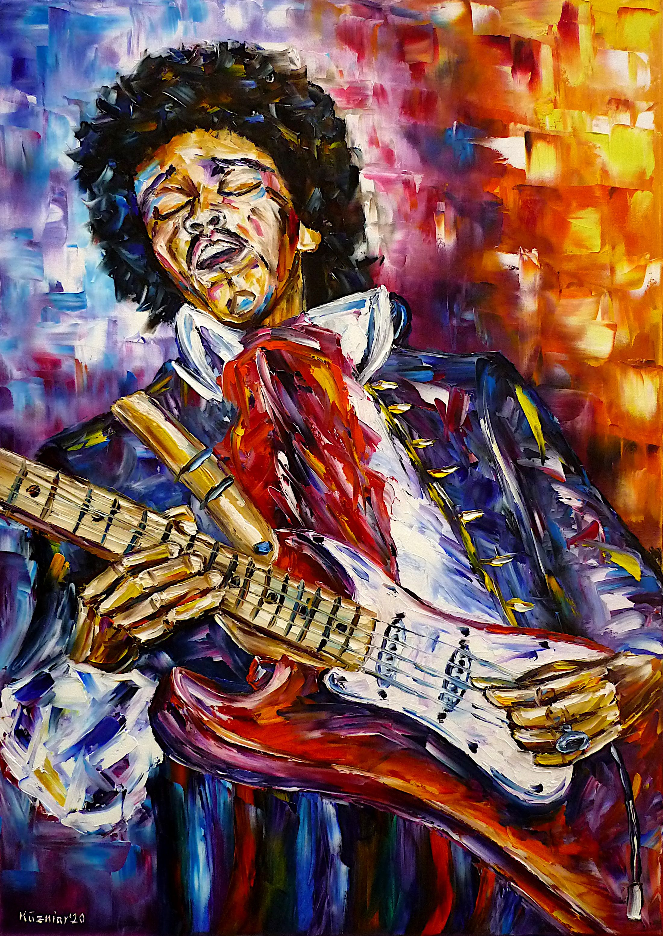 jimihendrixpainting,jimihendrixpicture,jimihendrixportrait,musicianpainting,musicianportrait,makingmusic,playingmusic,musical,guitarist,guitarplayer,playingguitar,manwithguitar,coloredpainting,coloredportrait,coloredman,rockmusic,rockmusician,peoplepainting,colorfulportrait,jimihendrixabstract,ilovejimihendrix,jimihendrixlove,jimihendrixlovers,flowerpower,flowerchildren,60s,70s,hippymusic,hippies,cheerfulpicture,joy,friendlypicture,friendlypainting,peace,peacefulpicture,peacefulpainting,paletteknifeoilpainting,modernart,impressionism,artdeco,abstractpainting,livelycolours,colorfulpainting,brightcolors,lightreflections,impastopainting,livingroomart,livingroompicture,livingroompainting